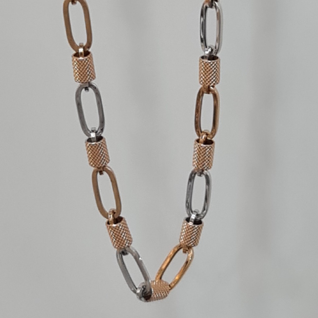 18KT HALLMARK ROSE GOLD CHAIN