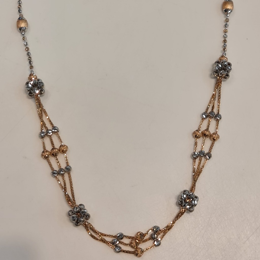 18KT Rose Gold  Italian Chain