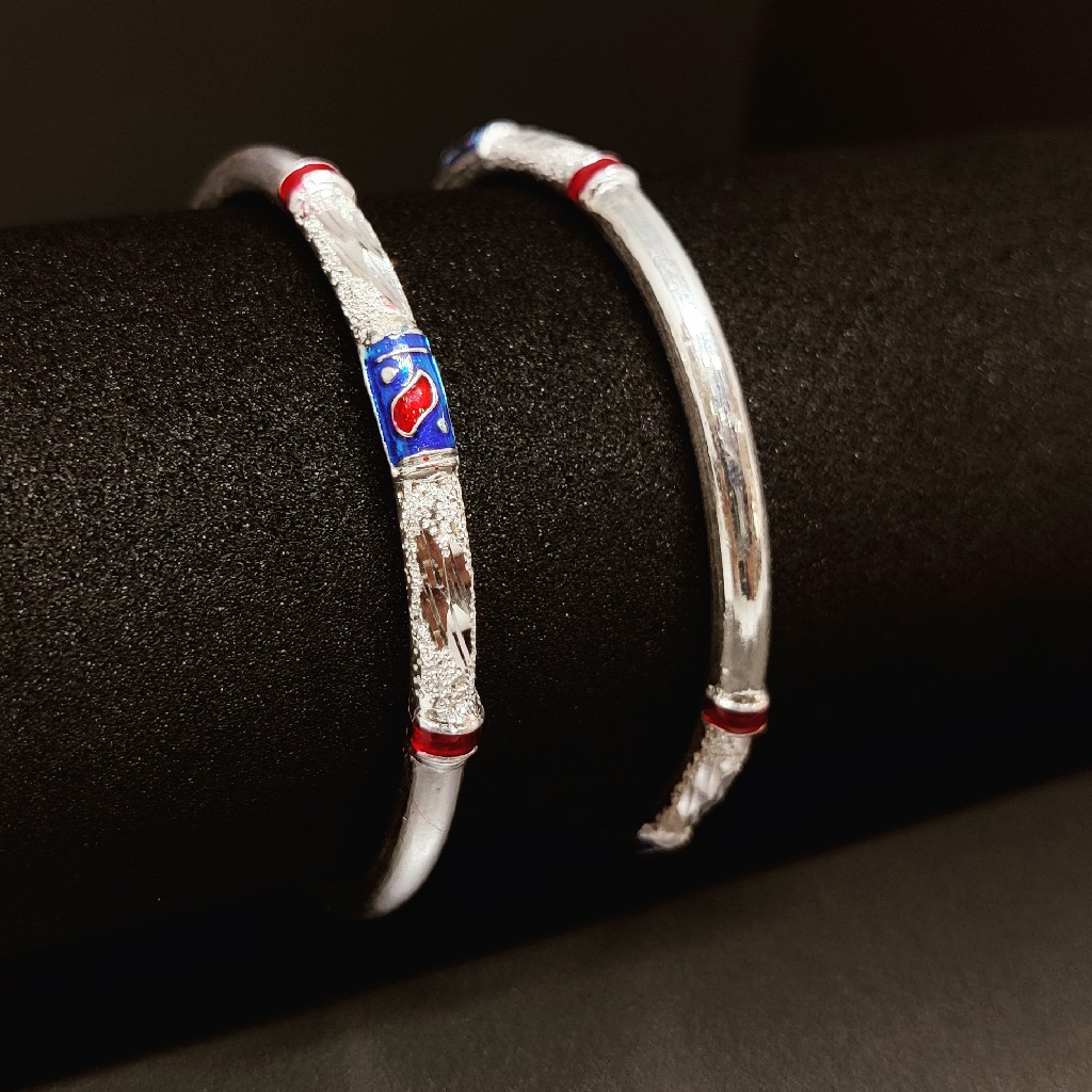 925 Sterling Silver kids Bangles - Image 2