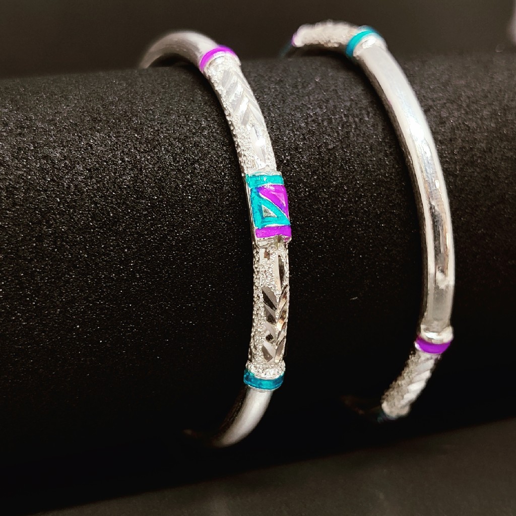 925 Sterling Silver kids Bangles - Image 2