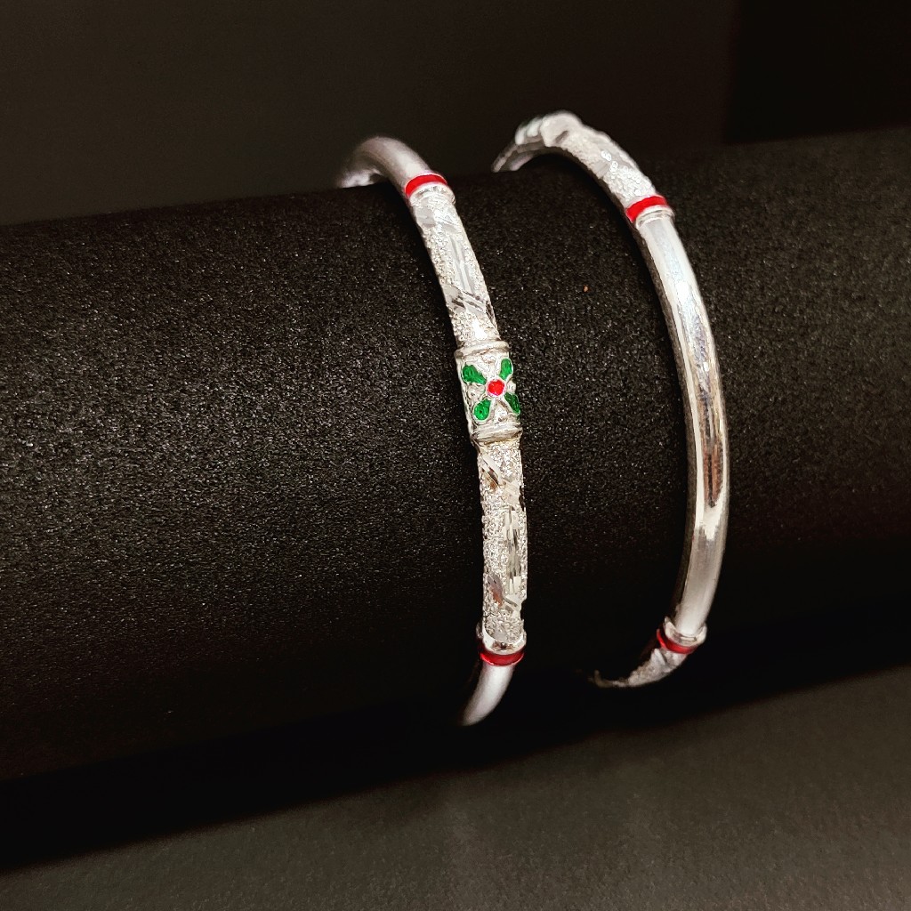 925 Sterling Silver kids Bangles - Image 2