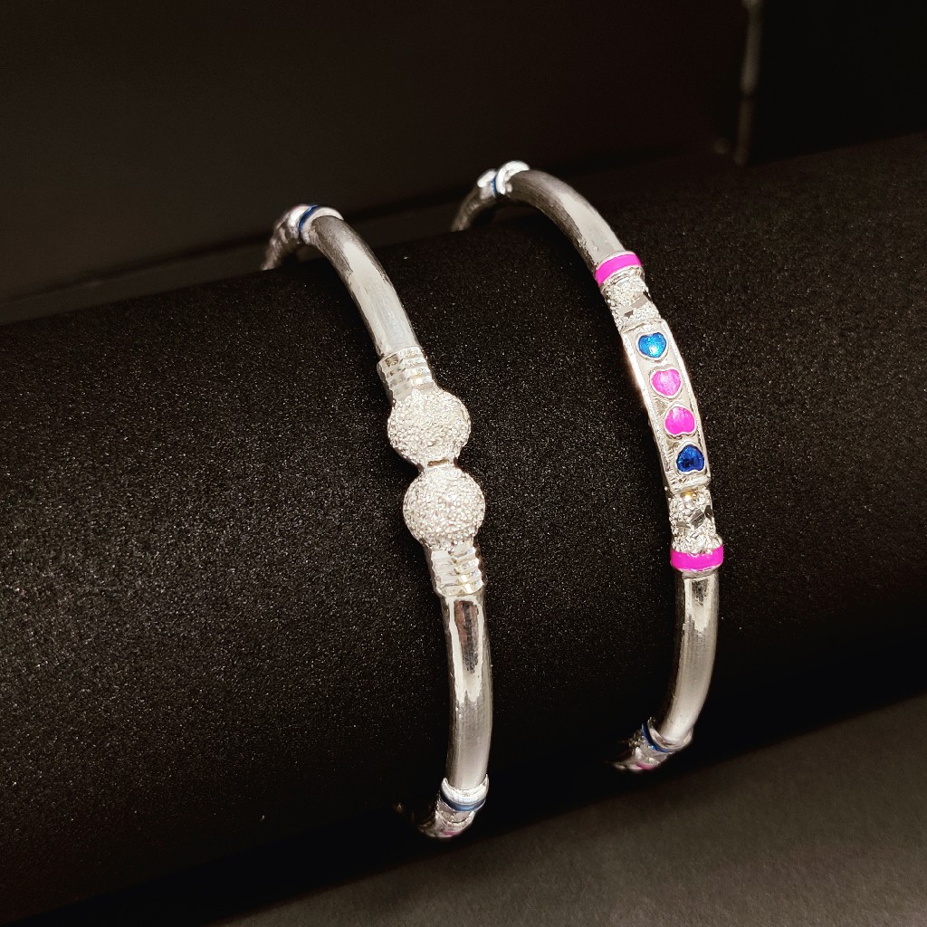 925 Sterling Silver ladies Fancy Bangles - Image 2
