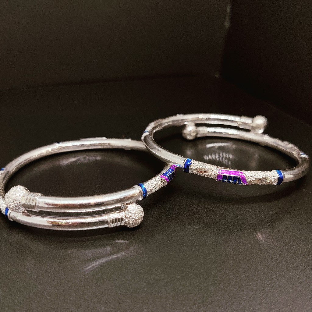 925 Sterling Silver ladies Fancy Bangles - Image 3