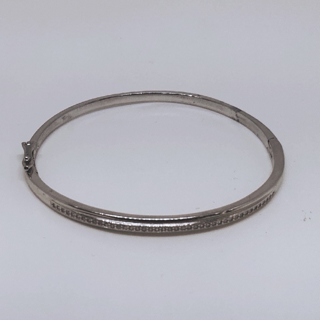 925 Sterling Silver ladies Bracelet (Kada) - Image 2