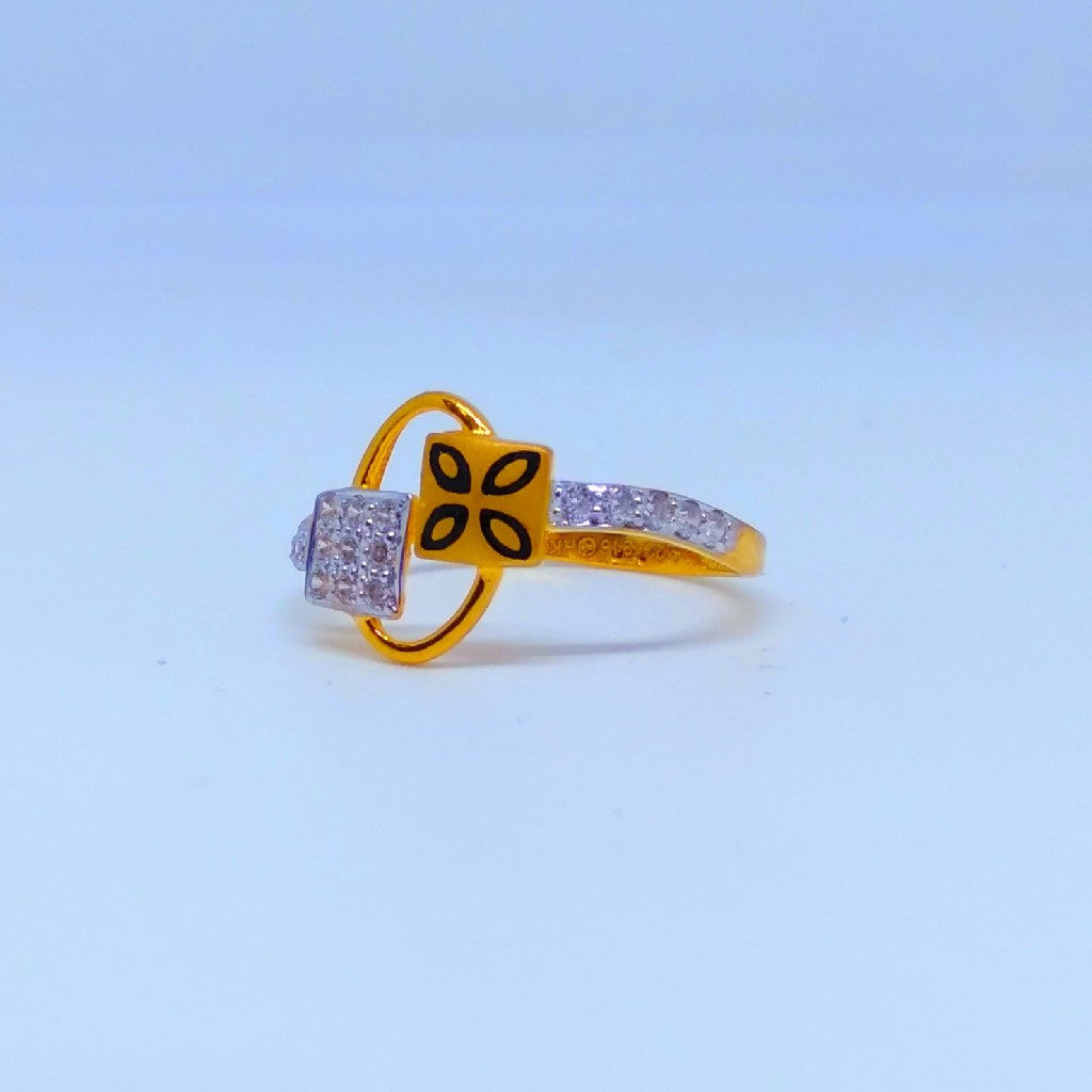 22 KT 916 Hallmark oval shape diamond Ladies Ring - Image 2
