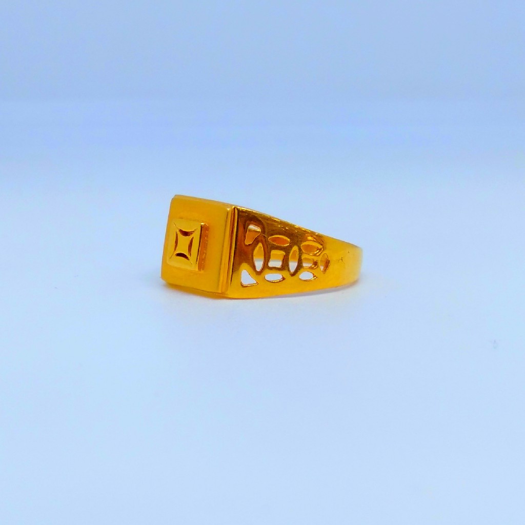 22 KT 916 Hallmark plane Casting Gents Ring - Image 2