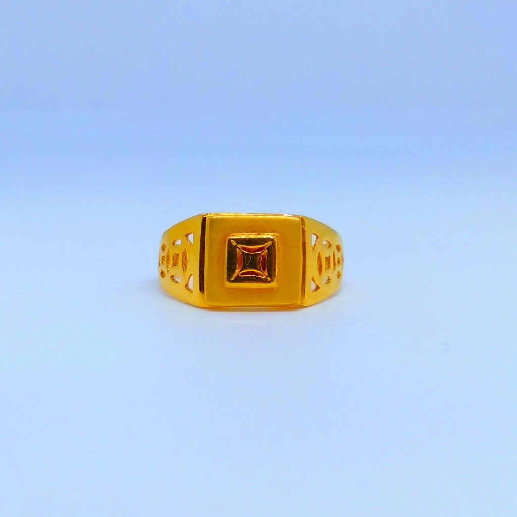 22 KT 916 Hallmark plane Casting Gents Ring