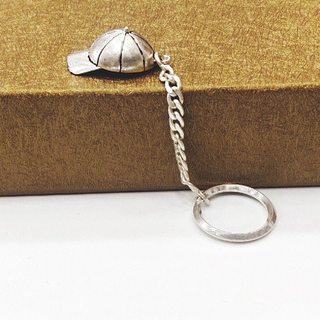 Silver Cap key chain