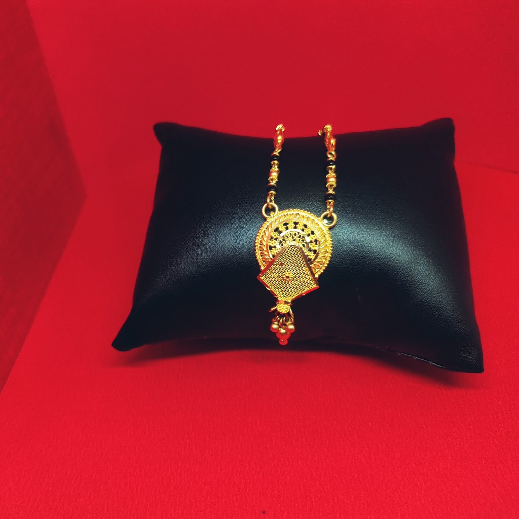 22 kt 916 hallmark fancy plain mangalsutra - Image 2