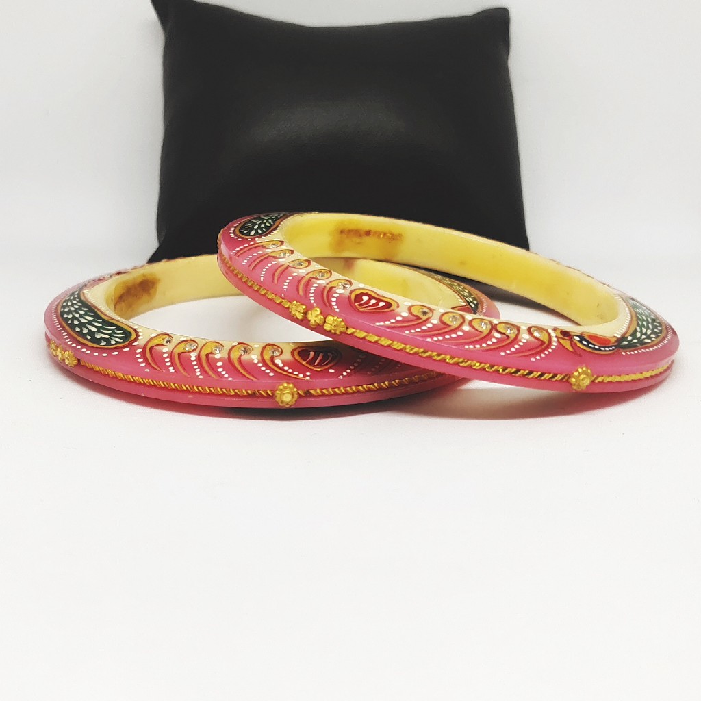 22 kt 916 pink ras-chudi women - Image 5