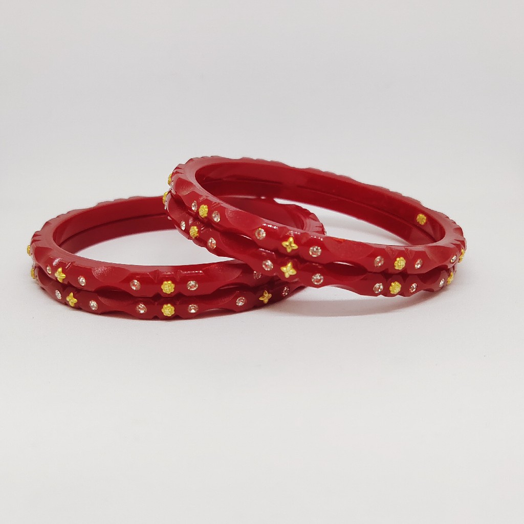 22 kt 916 brownies red women ras-chudi