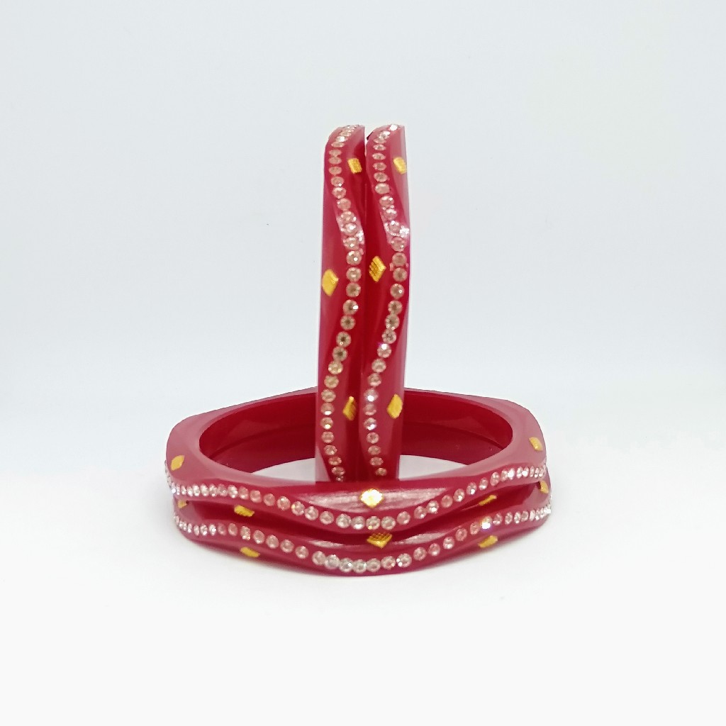 22 kt 916 red women ras-chudi - Image 2
