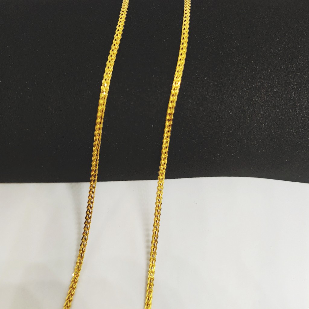 22 KT 916 Hallmark light weight Chain - Image 2