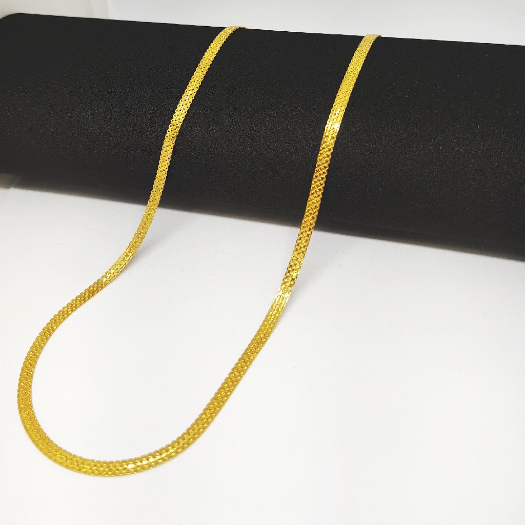 22 KT 916 Hallmark Unisex Plain Chain