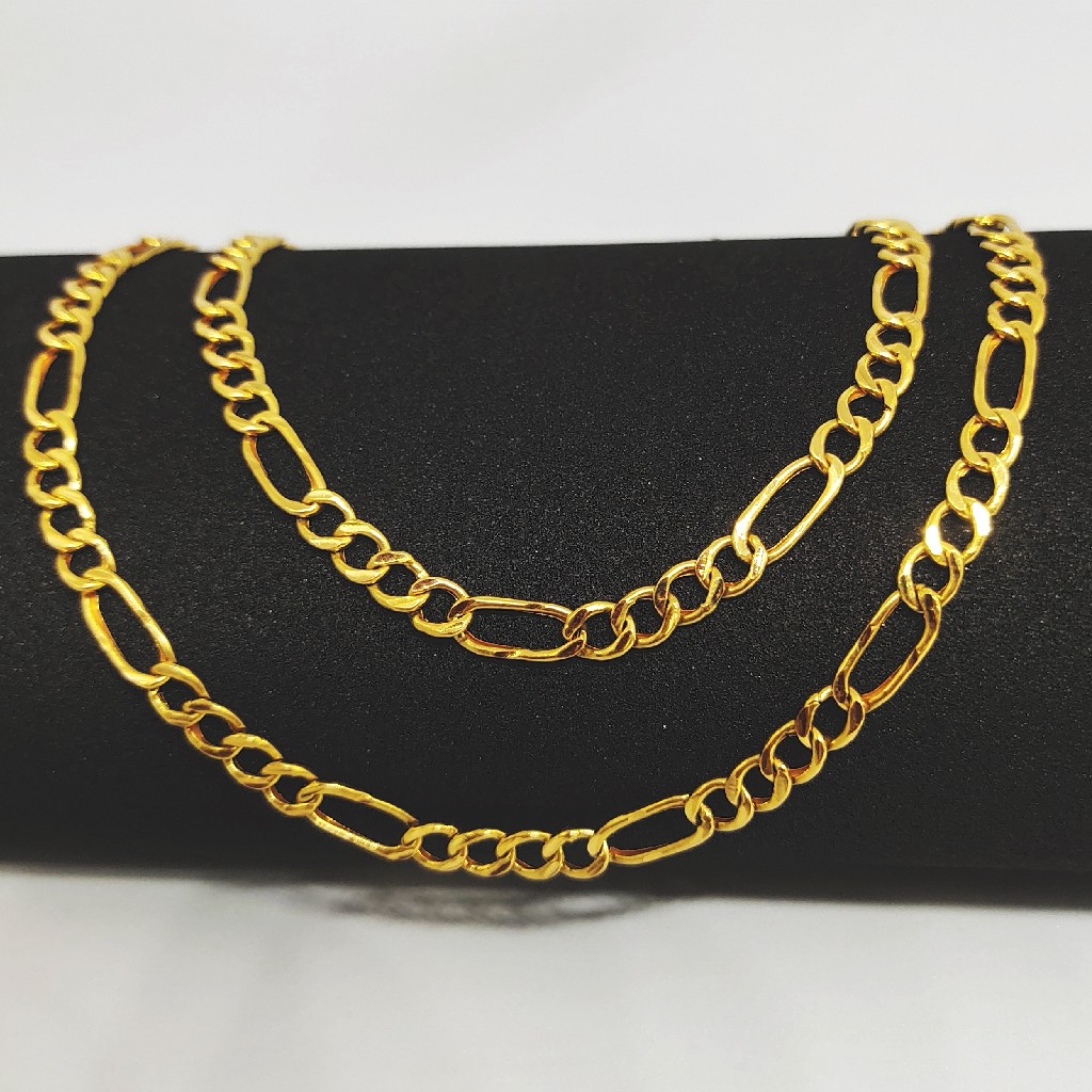 22 KT 916 Hallmark Indo Italian Men Chain - Image 3