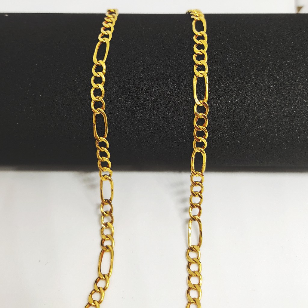 22 KT 916 Hallmark Indo Italian Men Chain - Image 2
