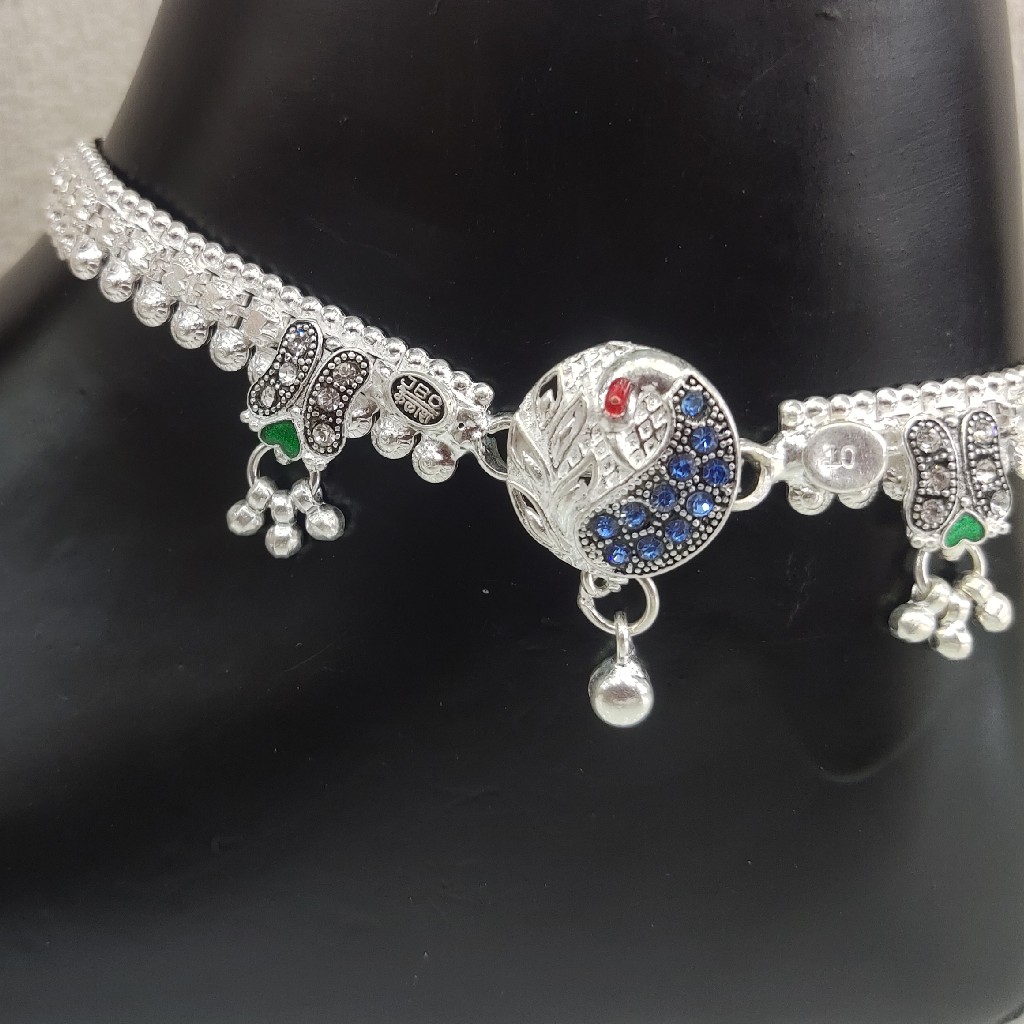 Silver Ladies Brooch Fancy Payal - Image 3