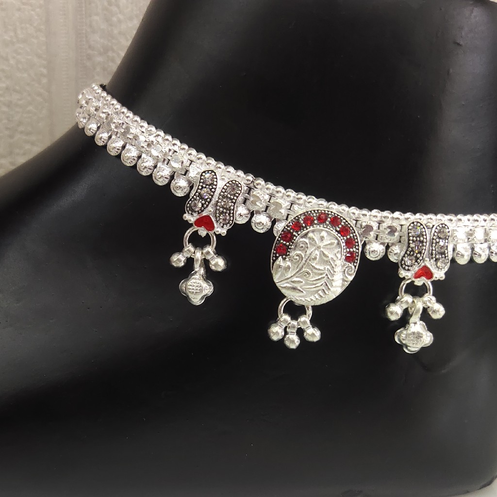Silver Ladies Brooch Fancy Payal - Image 2