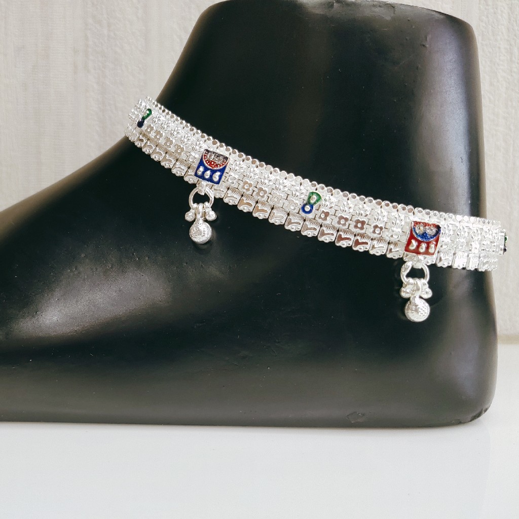Silver payal - Image 2