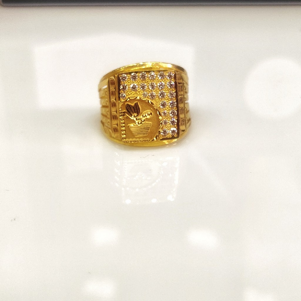 22 KT 916 Hallmark Gold Men Ring