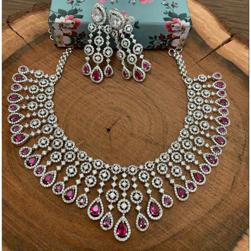 Diamond Necklace Set
