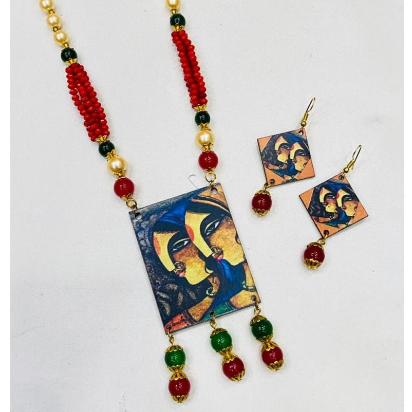 Everstylish Design Radha kishan Artificial Necklace Set