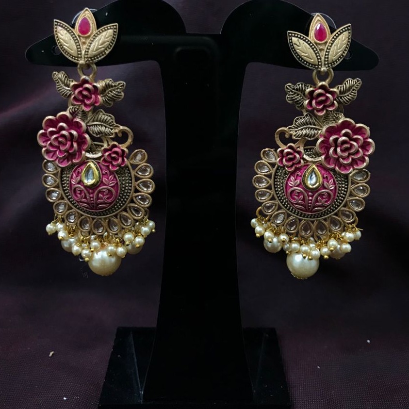 Wedding Earring Design Artificial