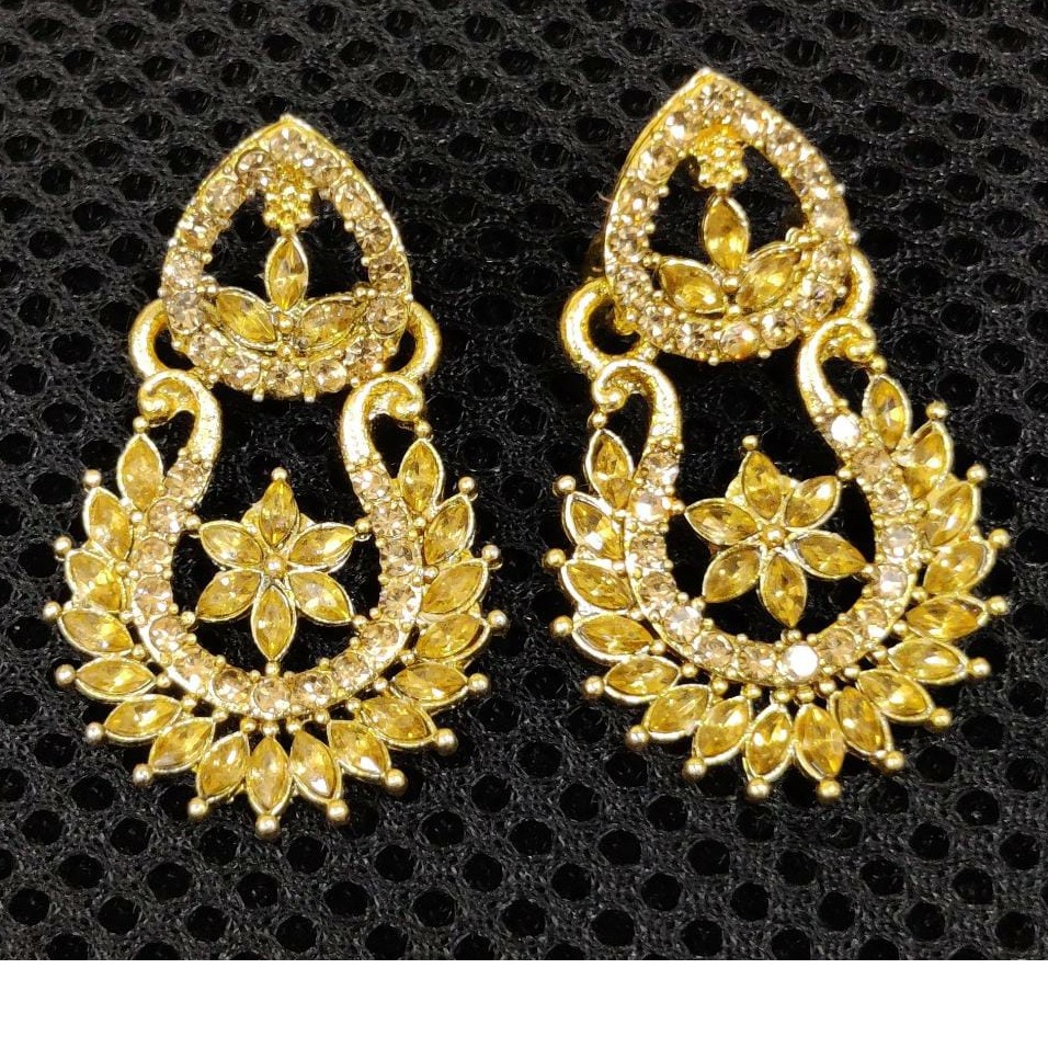 Artificial Golden Stud Earring