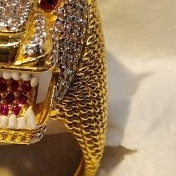 916 Gold CZ ring - Image 3