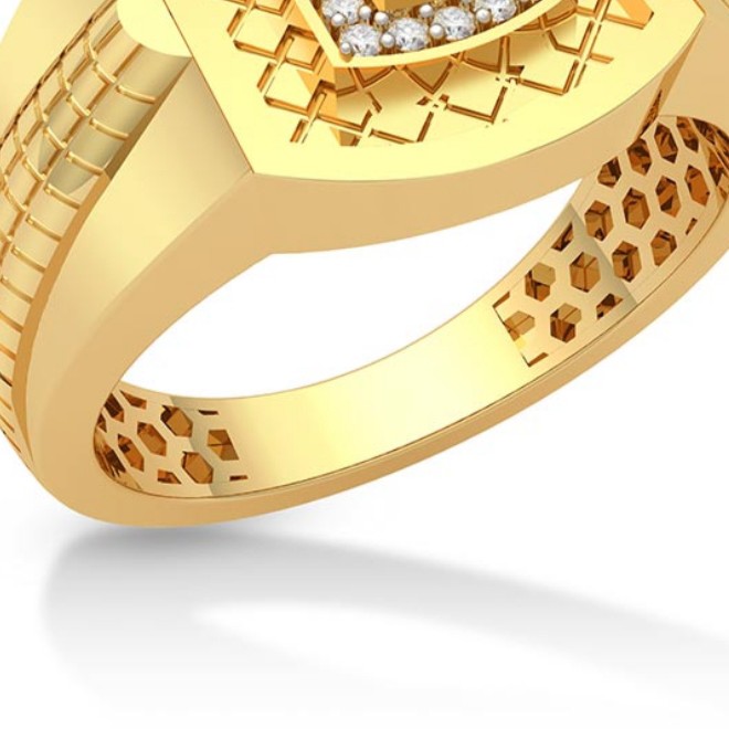 916 Casting Gold Ring - Image 3