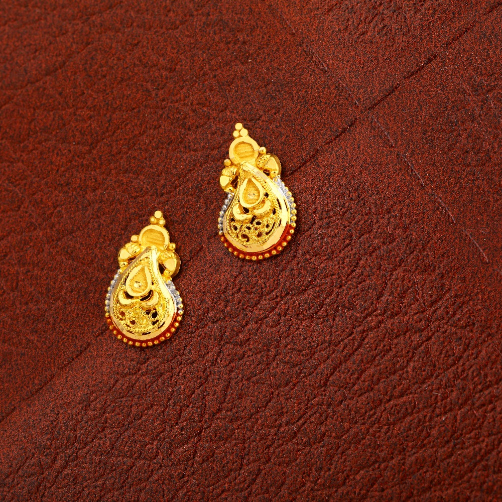 916 Gold Hallmark New Stylish Design Tops