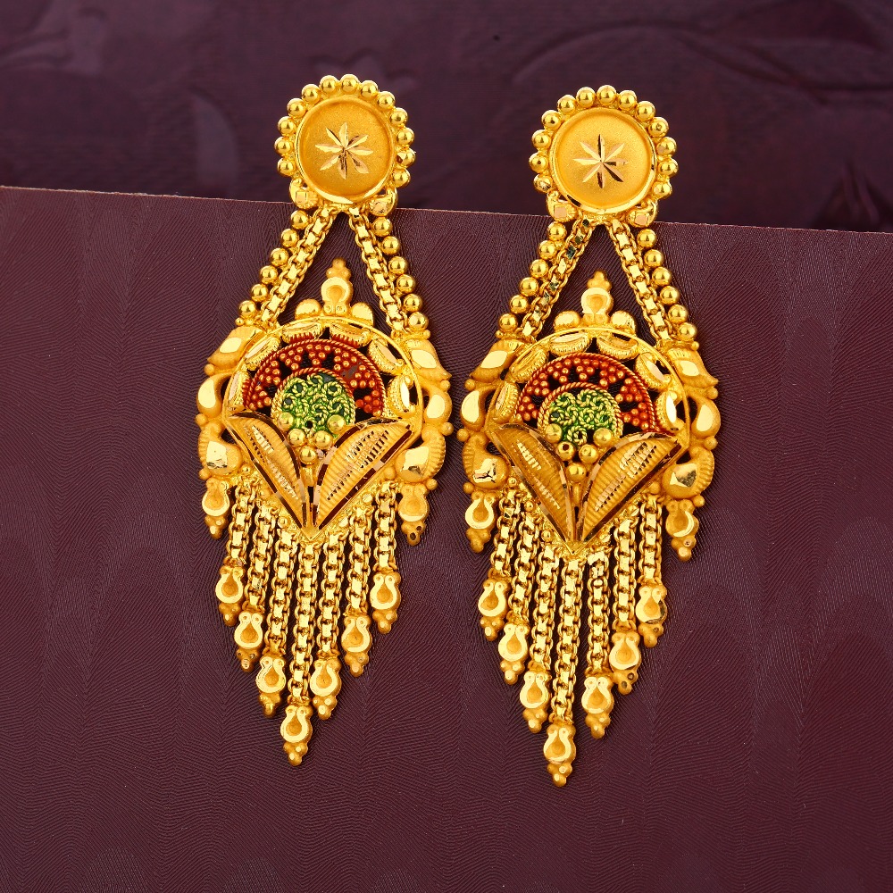 22KT Gold Classic Earring