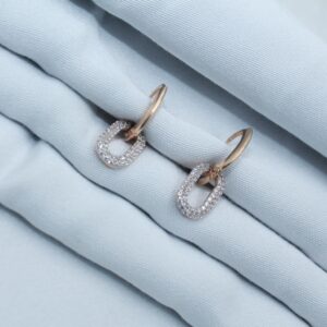 ROSEGOLD ITALIAN EARRINGS