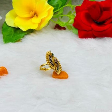 916 Gold Antique Ring - Image 2