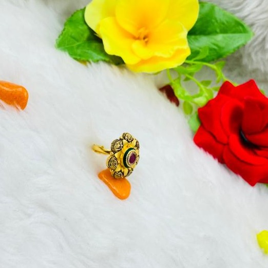 916 Gold Fancy Ring - Image 3