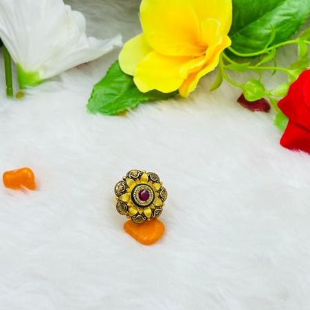 916 Gold Fancy Ring - Image 2