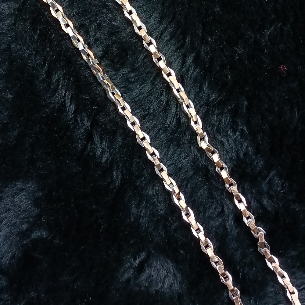 18K Gold Simple Gents Chain