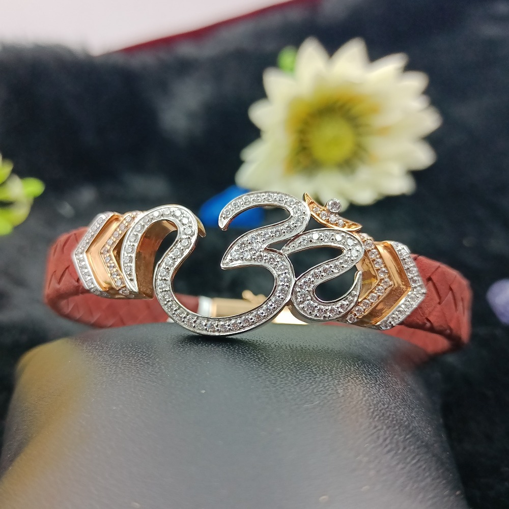 ROSEGOLD LEATHER BELT BRACELET