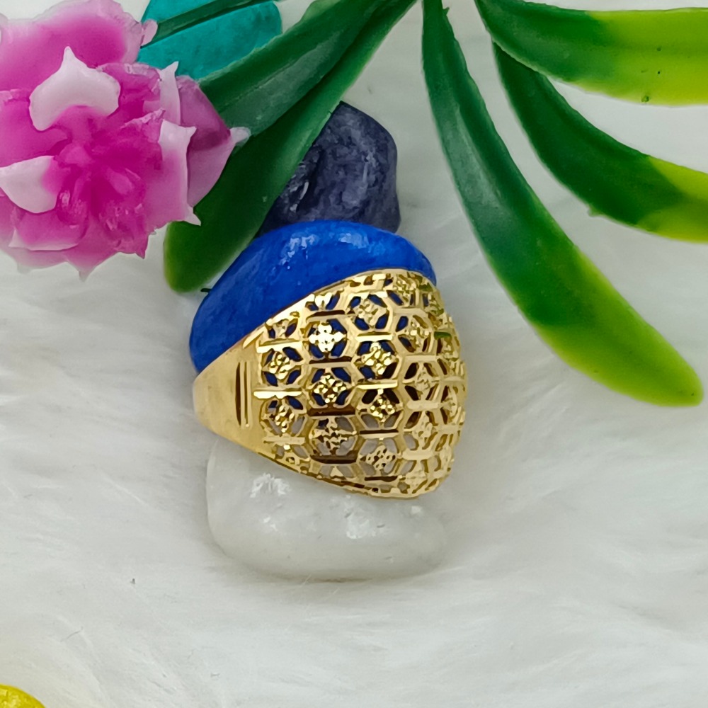 916 Gold Simple Ring