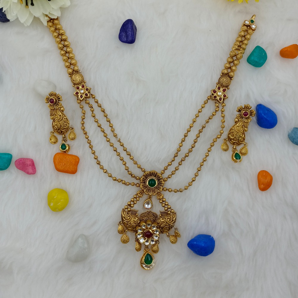 916 ANTIQUE RANI SET
