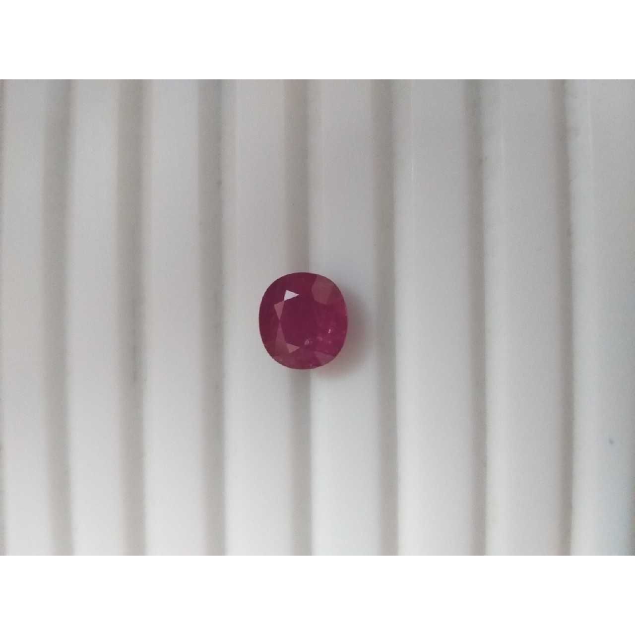 4.08ct cushion pink ruby-manek - Image 2