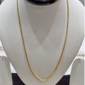 22KT Gold Sleek Chain