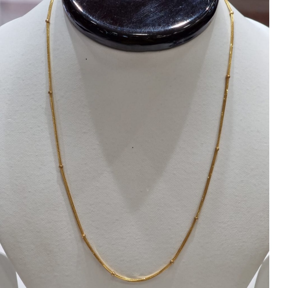 22KT Gold Stylish Chain