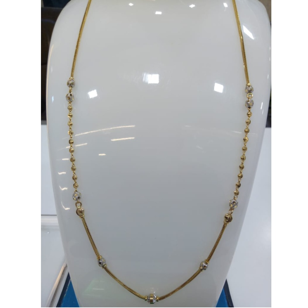 916 Gold Fancy Ball Chain SVJ-C007
