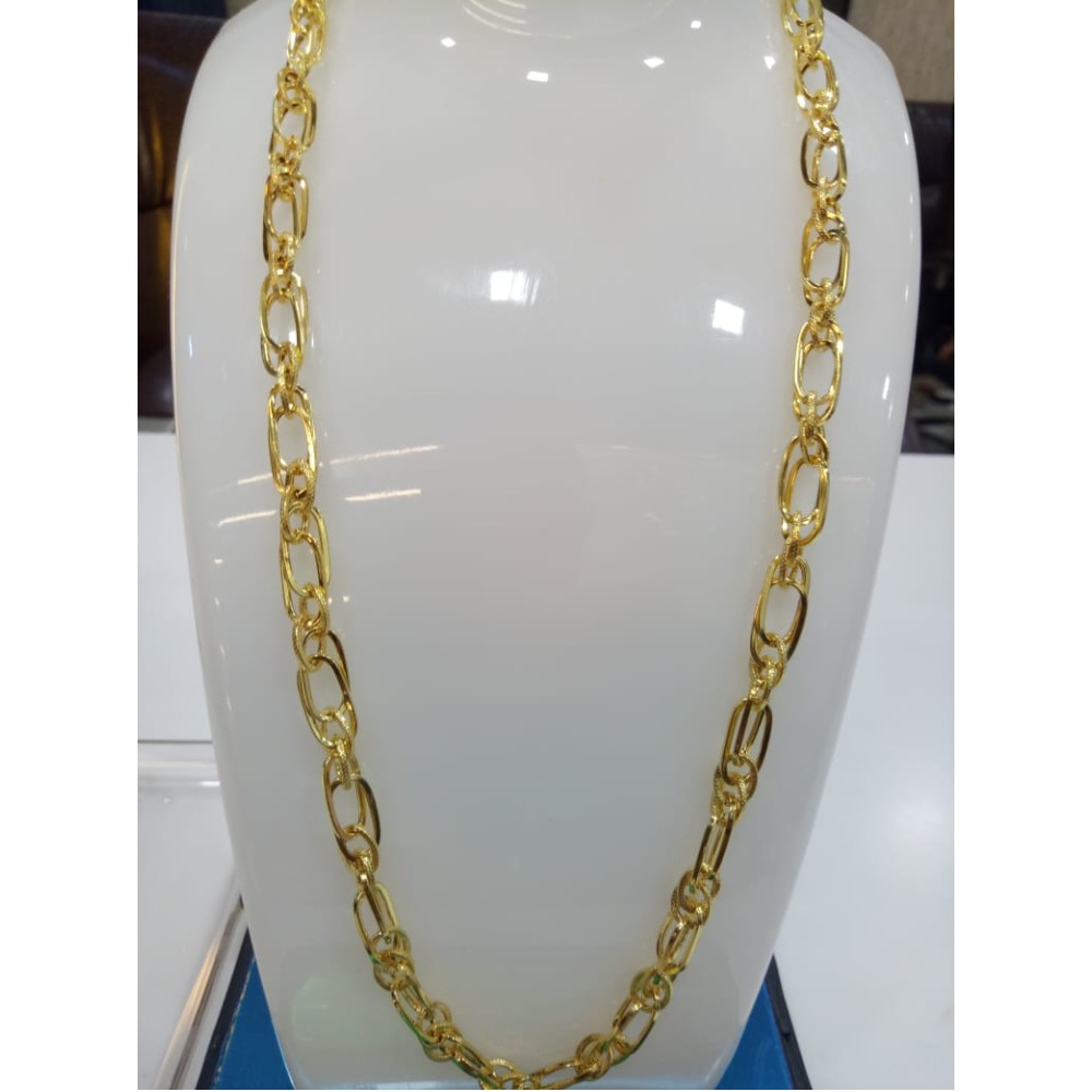 916 Gold Stylish Indo Italian Chain SVJ-C003