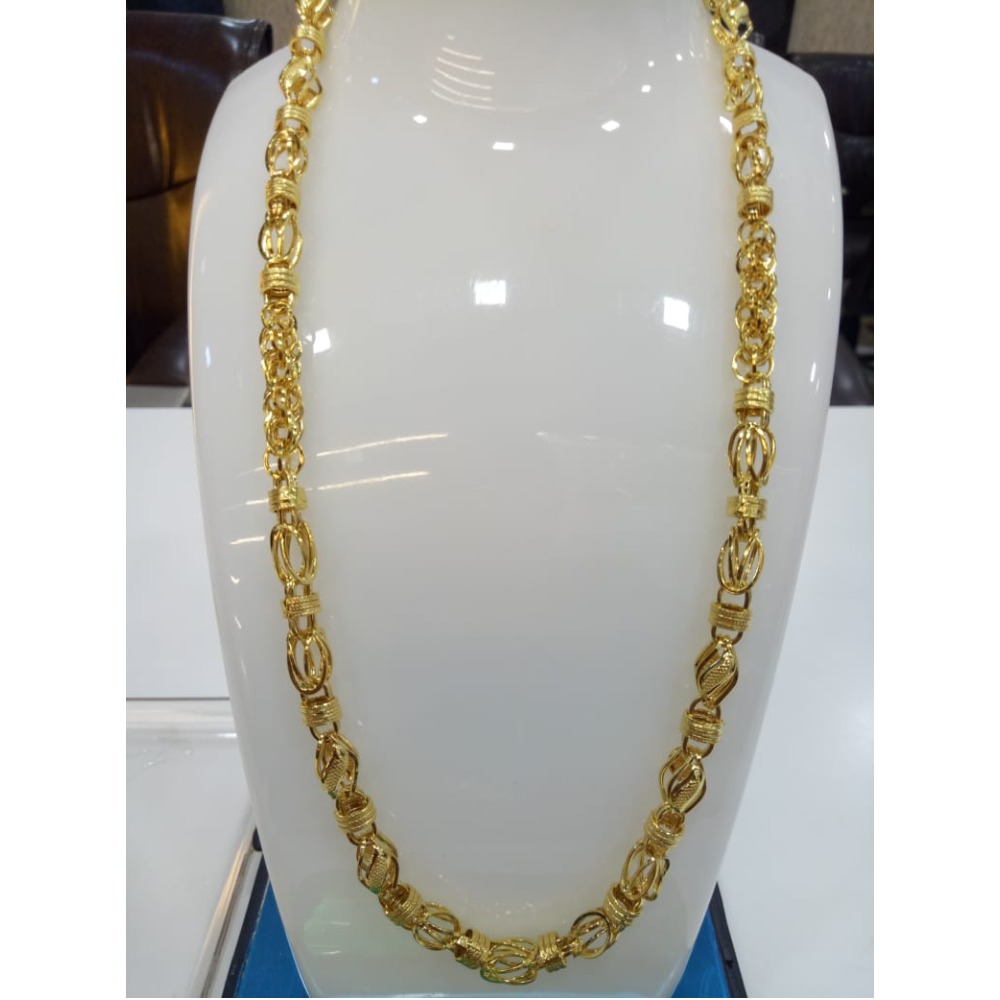 916 Gold Designer Chain For Men SVJ-C001