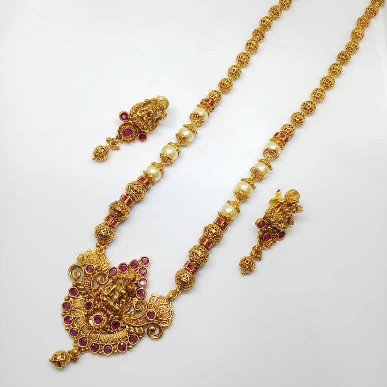 gold forming pendant set