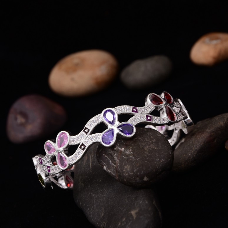 Silver Jaipur Bangle