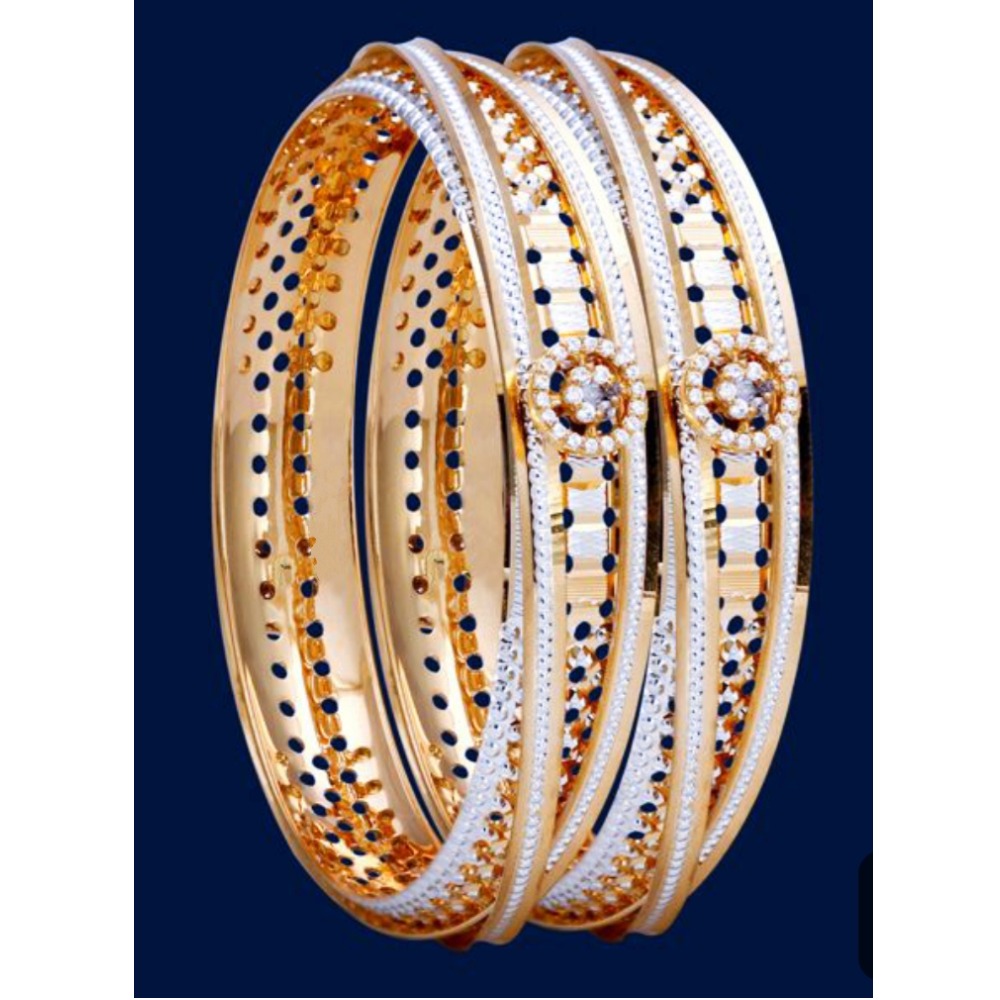 916 Gold CNC Casting Lazer Joint Bangle SB-B011