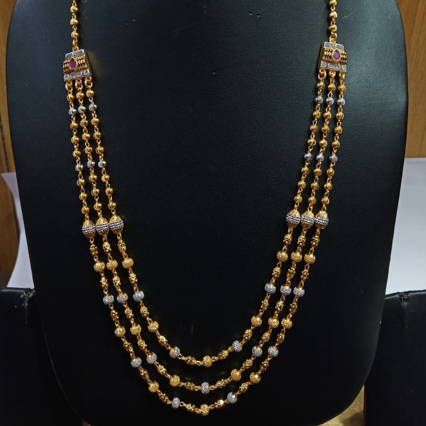 Gold Plated Fancy Mala
